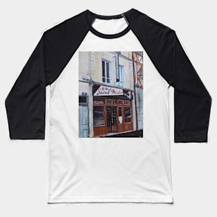 The House of Delicious Crepes, France Baseball T-Shirt